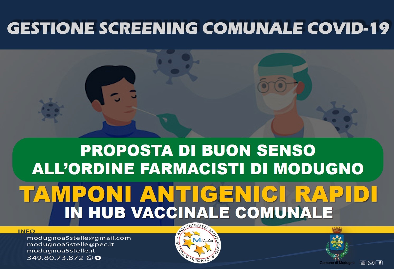 Gestione Covid-19 a Modugno
