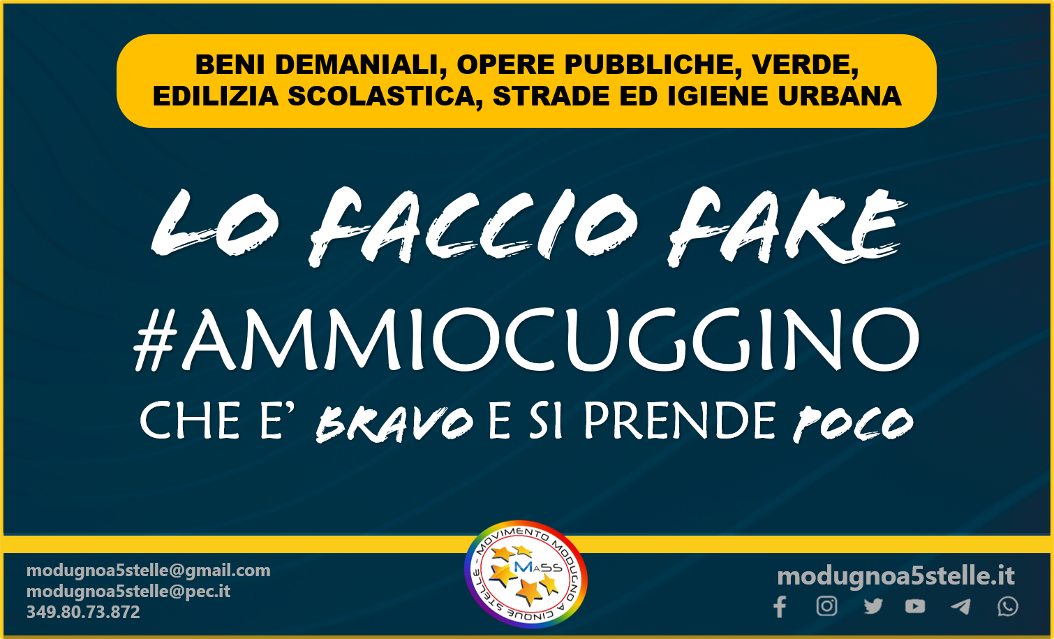 #AmmiocugginoModugno